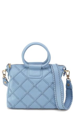 Hobo Medium Sheila Leather Satchel in Bluebell at Nordstrom