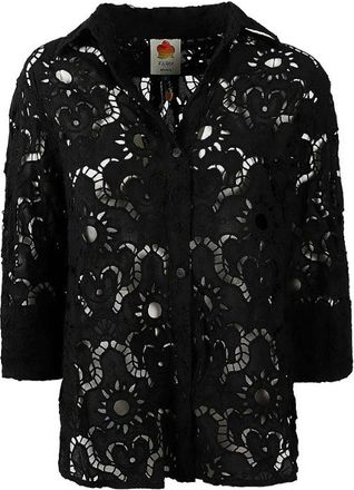 Farm Rio Shirts Blacks And Greys