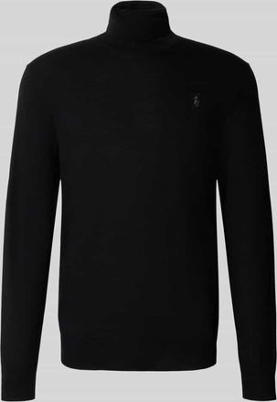 Polo Ralph Lauren Rollkragenpullover aus Merinowolle in Black, Größe XXL
