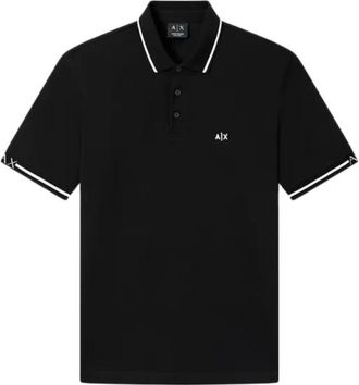 A|X Armani Exchange Polo Shirts - Heren - Polos - Zwart - XL - Tops