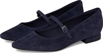 Rockport Taren Womens Flat Shoes Dark Blue : 6.5 M (B), Leather