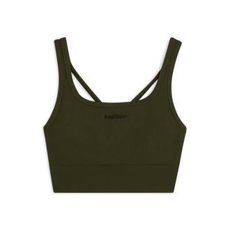 Freddy Shirttop FREDDY Top F25WSMB4, Damen, Gr. XS, gr&uuml;n (cypress), Obermaterial: 88% Polyamid PA. 12% Elasthan EL., Tops Shirttop