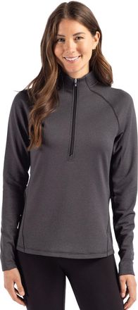 Cutter & Buck Peshastin Fleece Recycled Womens Half Zip Pullover