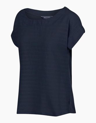 Regatta Womens Scoop Neck Drop Shoulder Shell T-Shirt - Navy - Size: 16 xl