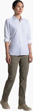 Craghoppers Womens Craghoppers Womens/Ladies Alma Nosilife Long-Sleeved Shirt - White - Size: 18