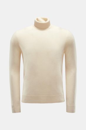 Braun Hamburg Men - Cashmere turtleneck jumper cream