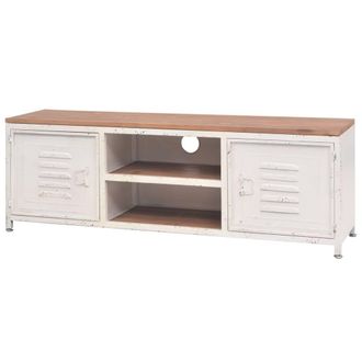Berkfield Home TV Cabinet 120x30x40 cm White | Size: 120 x 30 x 40 cm