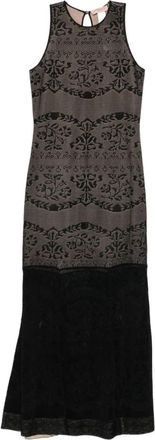 Twinset Zwart Jurk Set Elegant Chic - Dames - Casual kleedjes - Zwart - XS - Kleedjes