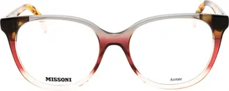 Missoni MIS0100 Two-Tone Acetate Eyeglasses - Gray