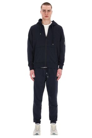C.P. Company Lightweight Cotton Zip Hoodie with Hood