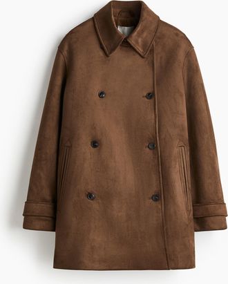 H&M Zweireihige Jacke - Beige