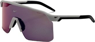 Nike Mens 61 mm White Sunglasses