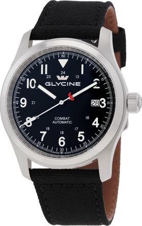 Glycine Combat Field Automatic Black Dial Mens Watch GL0574