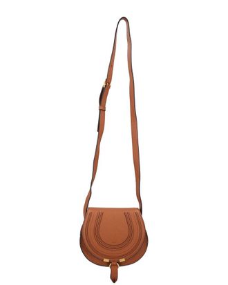 Chlo&eacute; Marcie Small Saddle Bag, Never Carried (Authentic Pre-Loved)