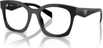 Prada 0pr A05v Square Frame Black Acetate Sunglasses