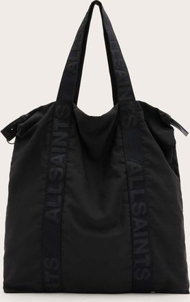 AllSaints Mens Polyester Afan Spacious Recycled Tote Bag, Size: 48x45cm