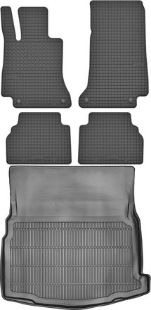 OEM Juego De Alfombrillas De Goma Para Coche Y Maletero Para Mercedes Clase E V W213 Sed&aacute;n/limusina A Partir De 2016