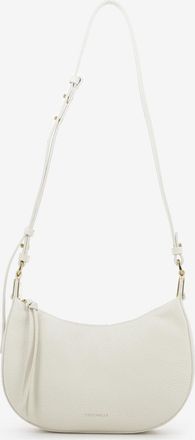 Coccinelle Mini bag grained leather pearl
