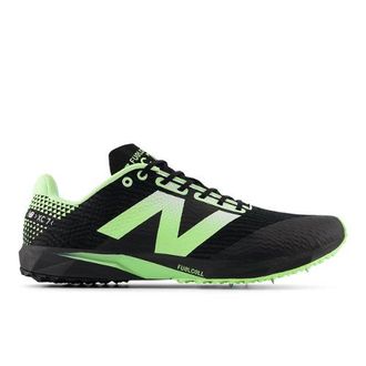 New Balance Unisex FuelCell XC7 v5 in Nero/Verde/Bianca, Mesh, Taglia 38.5