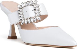 BEAUTIISOLES Georgina Mule in White at Nordstrom, Size 38.5
