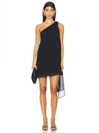 Amanda Uprichard Elisa Mini Dress In Black