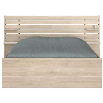 Calicosy Calicosy - Letto matrimoniale 140x190-200 con 2 cassetti - Escale