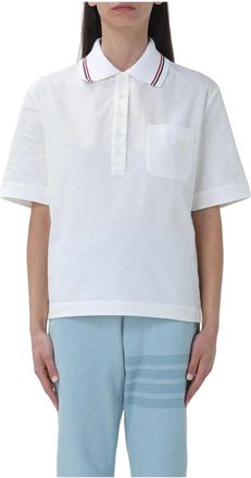 Thom Browne Donna, Top, Bianco, S, new