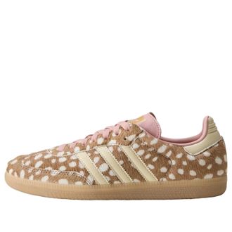 adidas (WMNS) adidas Samba Crystal White Core White Silver Metallic KJ7447