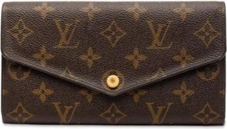 Louis Vuitton Pre-owned Wallets, female, Brown, Size: ONE SIZE Pre-owned Plastic Wallet