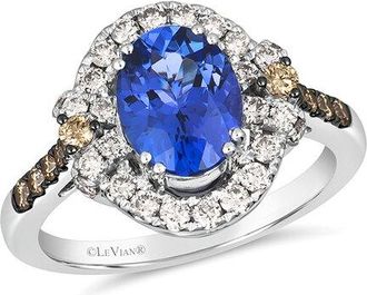 Le Vian 14K 2.32 Ct. Tw. Diamond & Blueberry Tanzanite Cocktail Ring