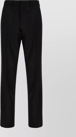 Fendi wool blend trousers with ironed pleats
