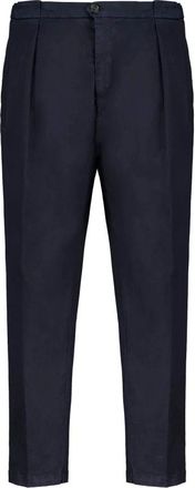Autore Pantaloni in Cotone - - Trousers - Uomo - Blu - W40