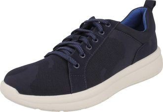 Clarks Ladies CloudSteppers Lightweight Trainers Ezera Lace - Dark Navy Textile - UK Size 5D - EU Size 38 - US Size 7.5M