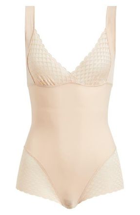 Simone Pérèle Subtile Shaper Bodysuit in Peau Rose at Nordstrom, Size 1