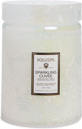 Voluspa Sparkling Cuv&eacute;e Large Jar Candle in Sparkling Cuvee at Nordstrom