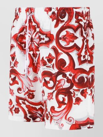 Dolce & Gabbana maiolica print polyester medium boxer shorts