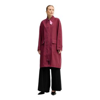 Kenzo Dames, Mantels, Bruin, Maat: M