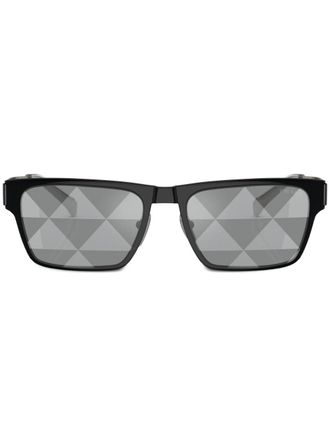 Prada Occhiali da sole squadrati - Nero