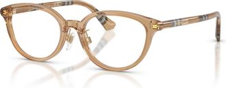 Burberry Demo Oval Ladies Eyeglasses BE2435D 4164 50