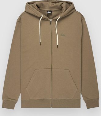 Quiksilver Salt Water Felpa con Zip grigio