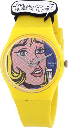 Swatch Swatch Art Journey 2023 Cartoon Dial Unisex Watch SO28Z117