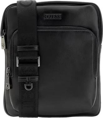 Guess Uomo, Borse, Nero, Taglia unica, new