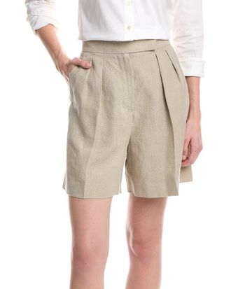 Max Mara Linen Dindy Short