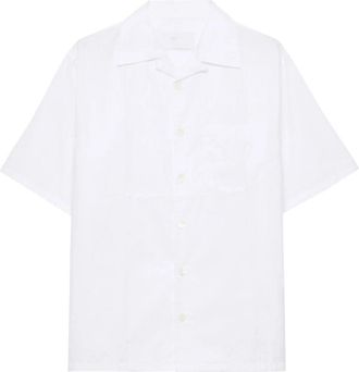 Prada Logo-patch Bowling Shirt