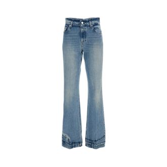 Haikure Flora Cut Pollock - Dames - Flared Jeans - Blauw - W28 - Katoen - Jeans