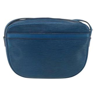 Louis Vuitton Pre-owned Vintage Shoulder Bag - Dames - Pre-owned - Blauw - Maat: ONE Size Leer