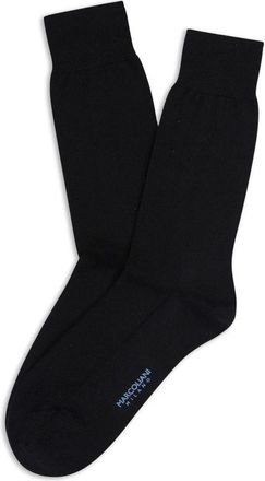 Marcoliani Calze in puro cashmere lunghezza polpaccio - Heren - Sokken - Zwart - ONE Size - Kasjmier - Ondergoed