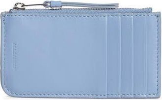 AllSaints Marlborough Wallet in Denim Grey at Nordstrom Rack