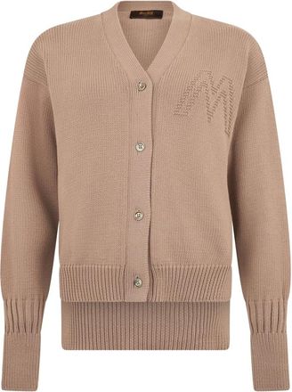 Moorer Bahira Cardigan - female - Moorer - Cardigans - Beige - XS - Knitwear