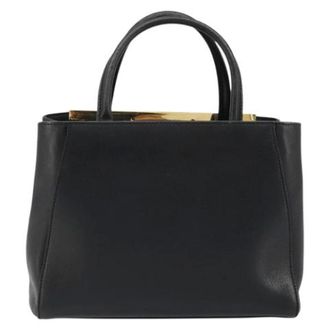Fendi Pre-owned Vintage Handbag - Dames - Pre-owned - Zwart - Maat: ONE Size Leer